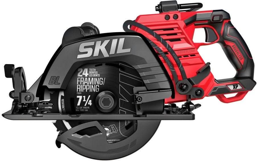 SKIL CR5429B-20 PWR CORE 20 XP Brushless 20V 7-1/4-in. Rear Handle Circular Saw - Image 3