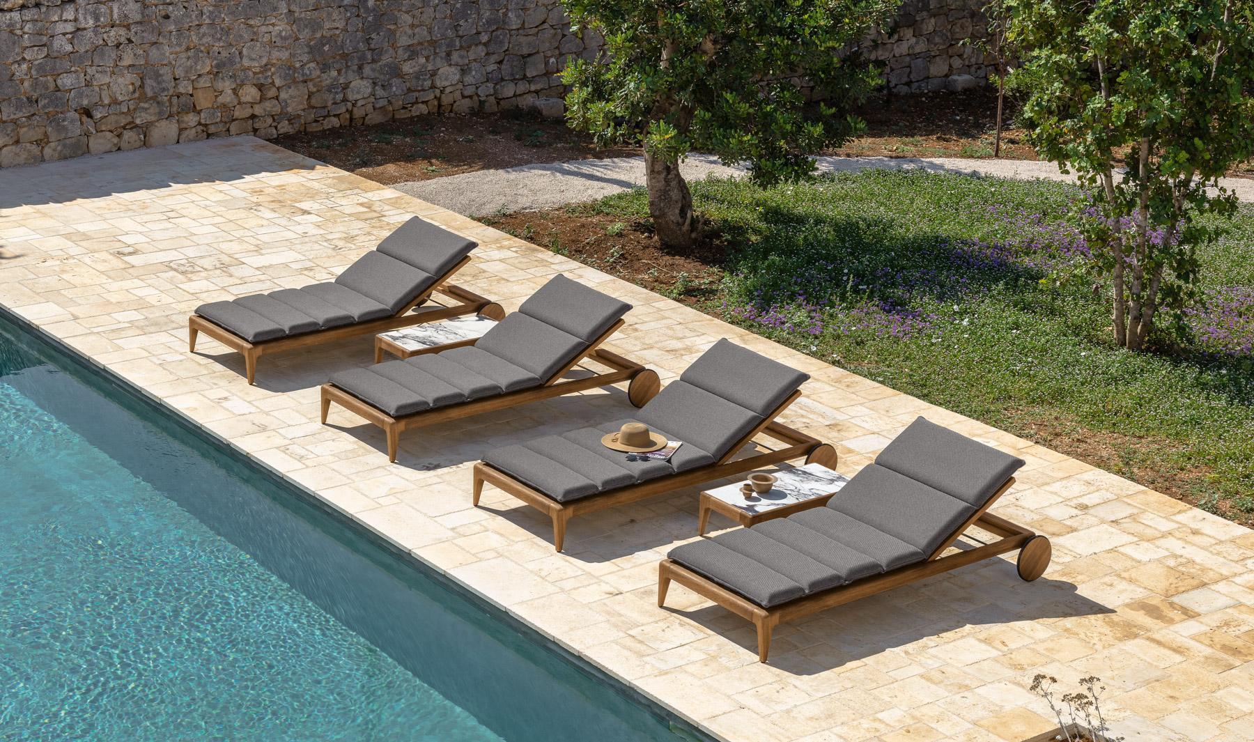 TALENTI | CRUISE//TEAK  SUNBED - $8,636.23 - $8,869.17 - Image 2