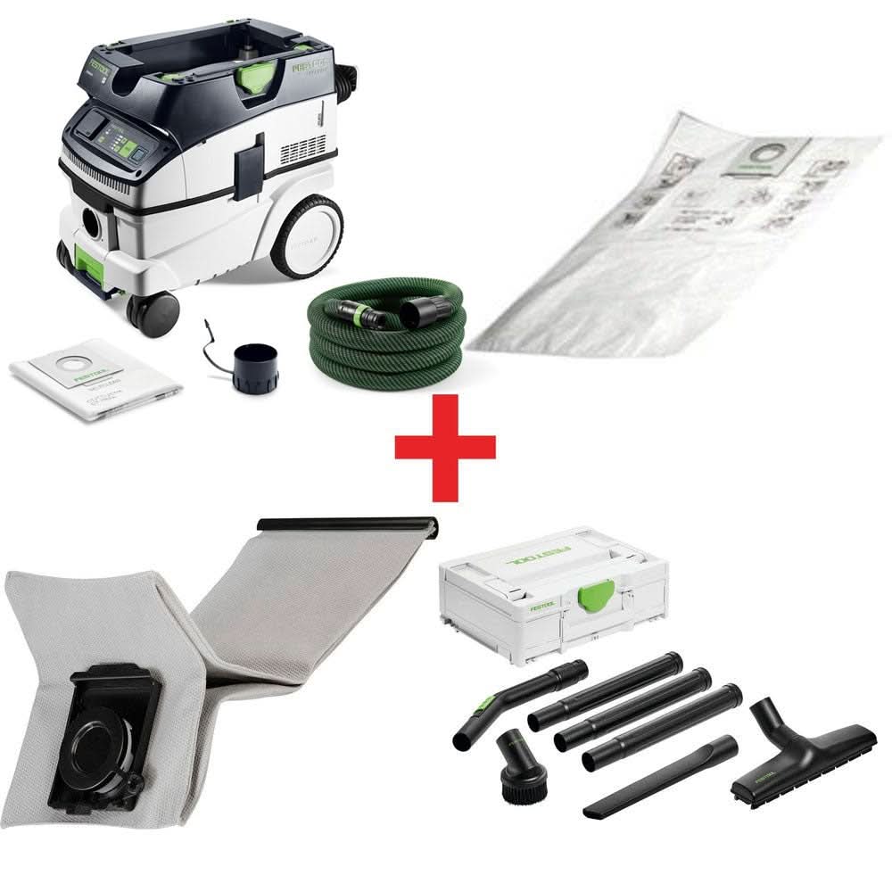 Festool CT 26 EI HEPA Bluetooth Dust Extractor Pro Bundle - Image 1