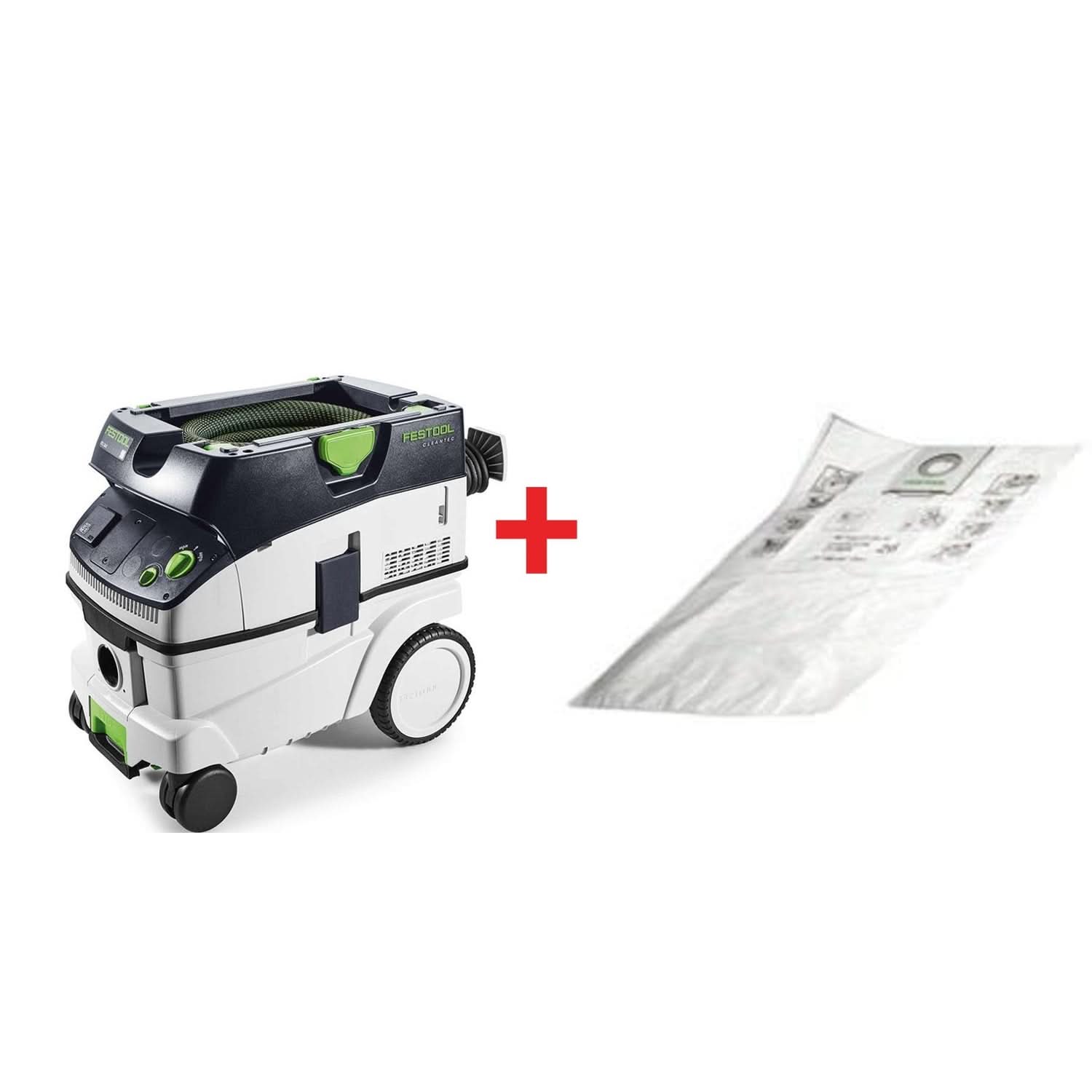 Festool CT 26 EI HEPA Bluetooth Dust Extractor Starter Bundle - Image 2