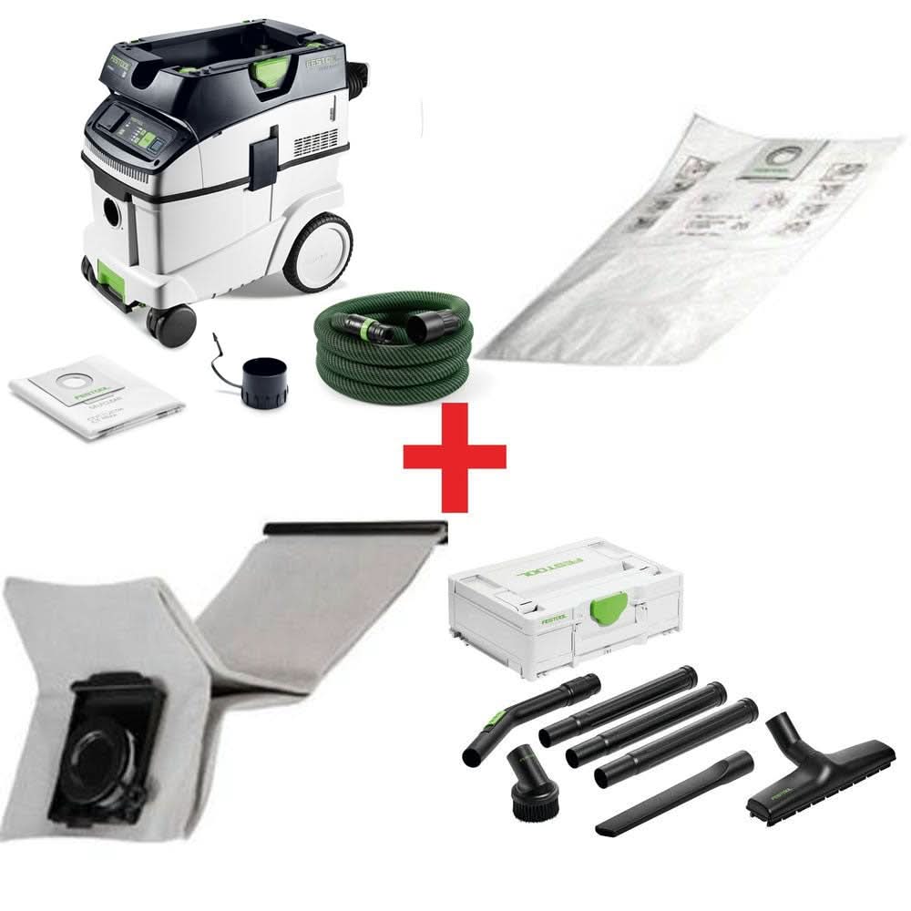 Festool CT 36 EI HEPA Bluetooth Dust Extractor Pro Bundle - Image 1