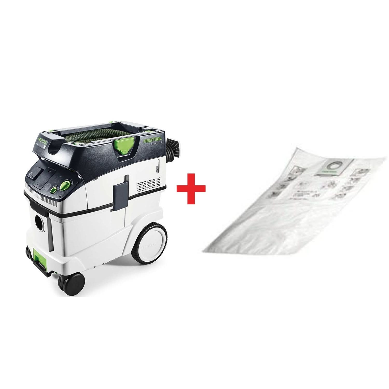 Festool CT 36 EI HEPA Bluetooth Dust Extractor Starter Bundle - Image 2