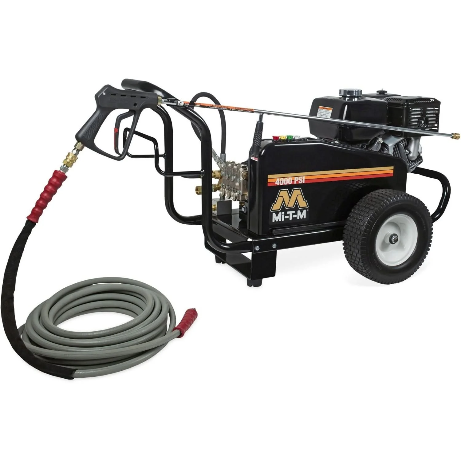 Mi-T-M CW-4004-5MGH CW Premium Series 4000 PSI Gasoline Belt Drive Cold Water Pressure Washer - Image 1