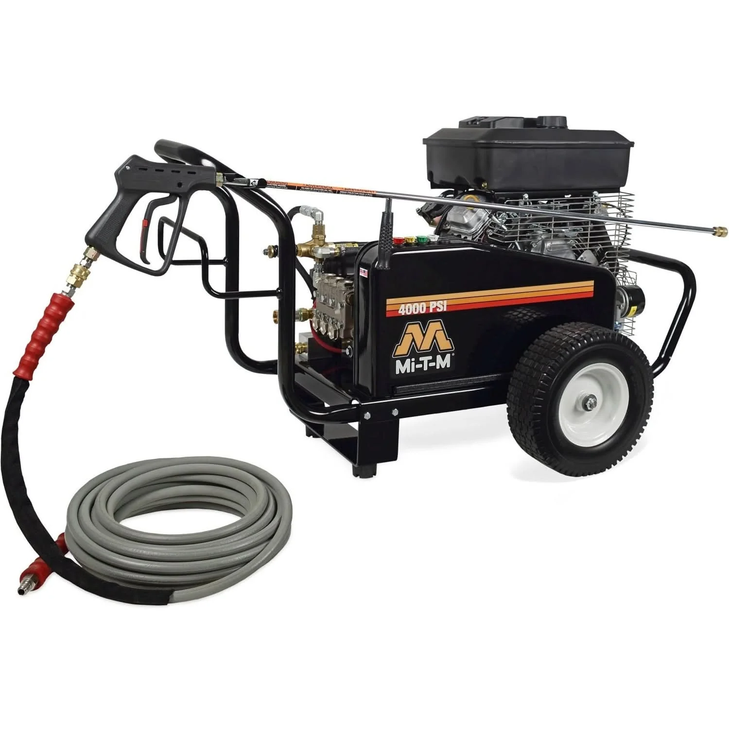 Mi-T-M CW-4004-5MV0 CW Premium Series 4000 PSI Gasoline Belt Drive Cold Water Pressure Washer - Image 1