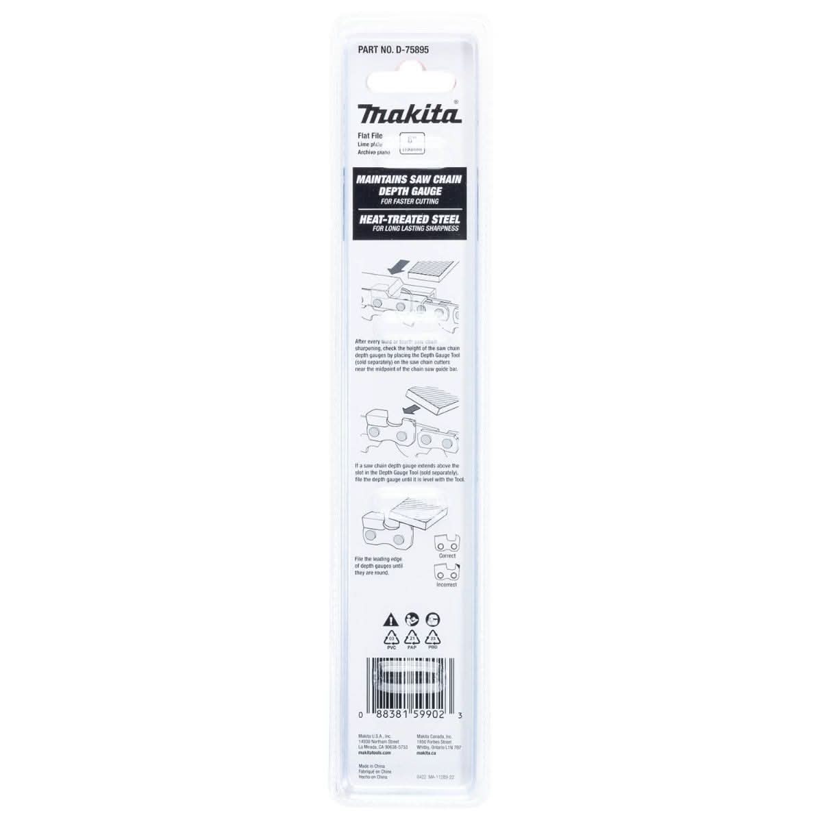 Makita D-75895 6" Flat File - Image 3