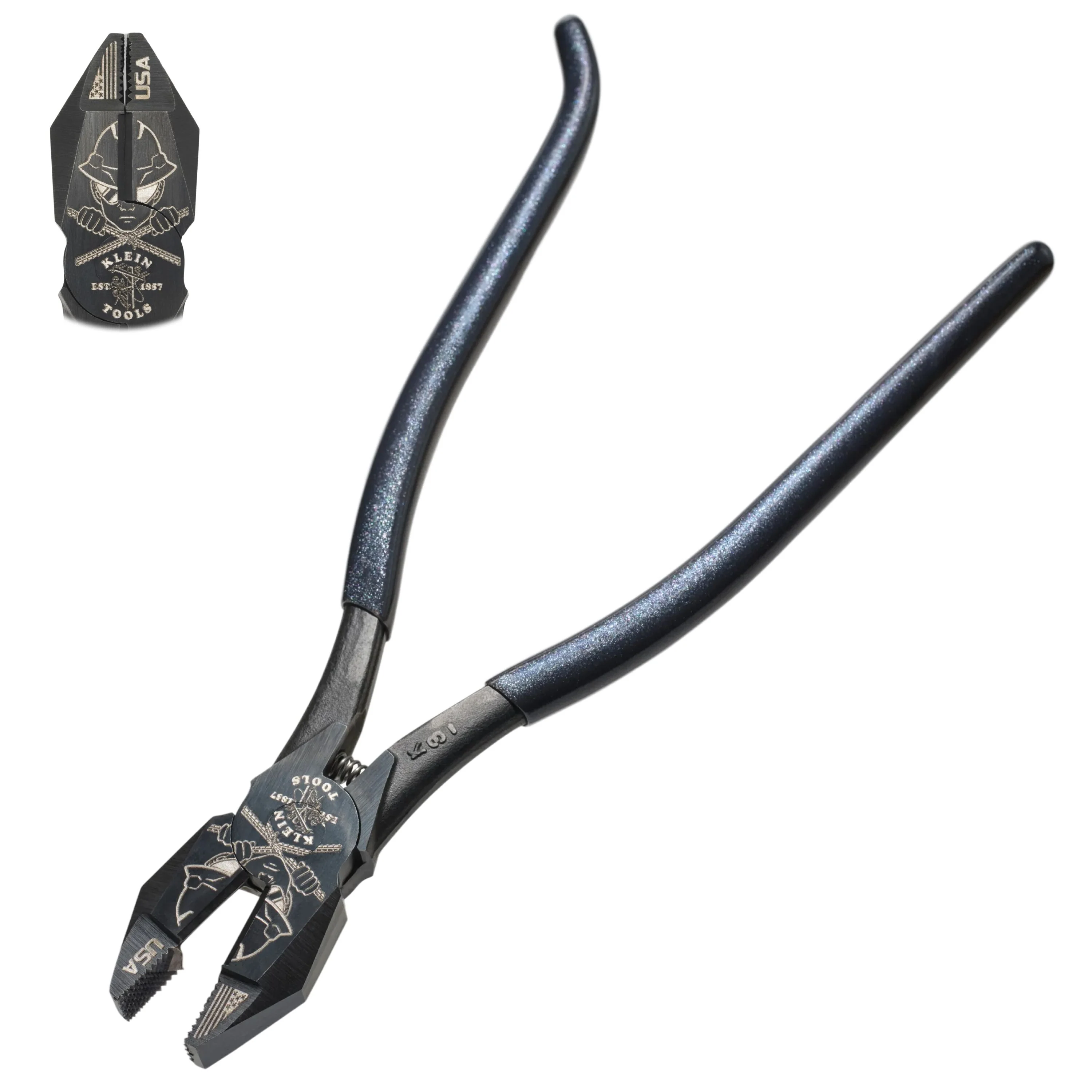 Klein D20007-CST1 Heavy-Duty Cutting 9-in. Ironworker Pliers - Image 2