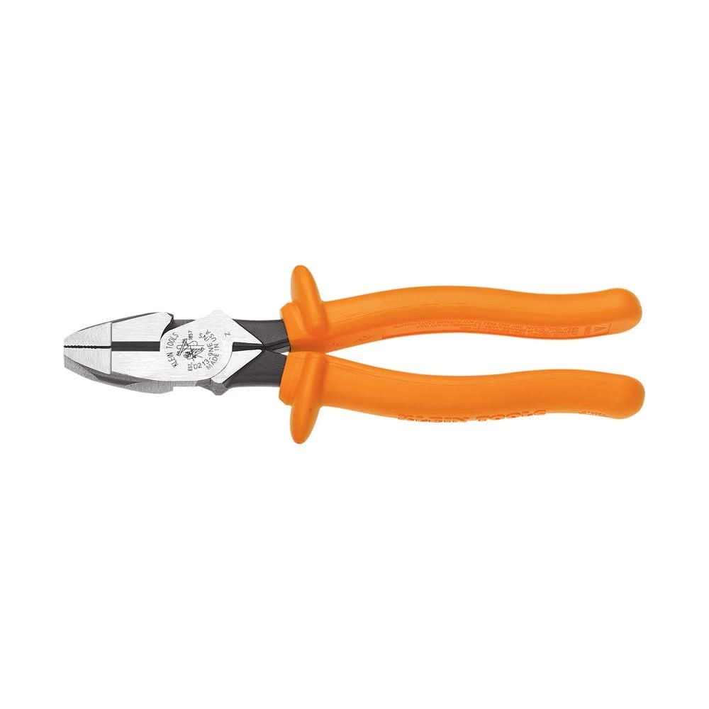 Klein Tools D20009NEINS Insulated Lineman's Pliers, 9-Inch - Image 1