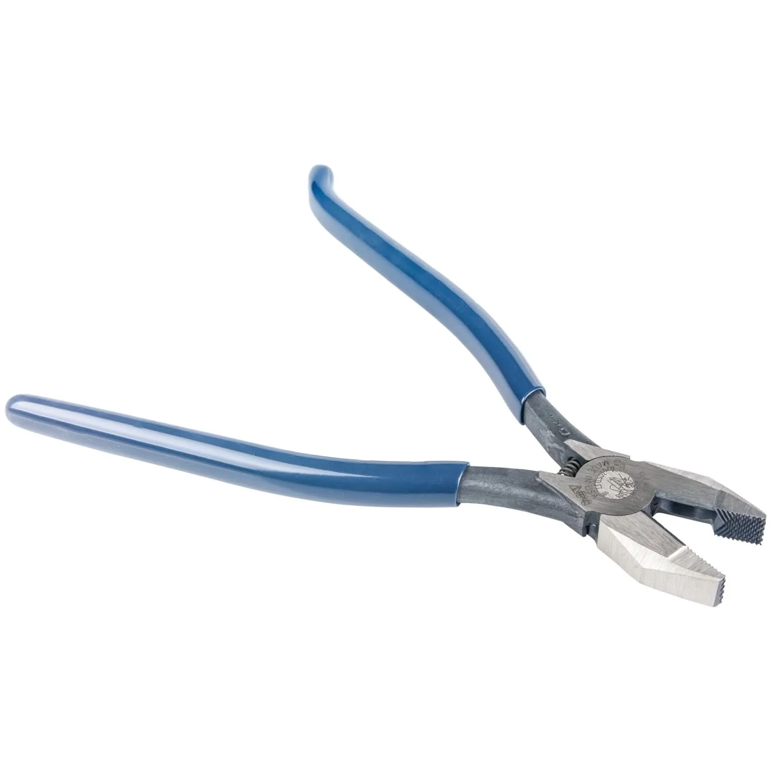 Klein Tools D201-7CSTLFT Ironworker’s Left-Handed Spring Loaded Rebar Pliers, 9-in.