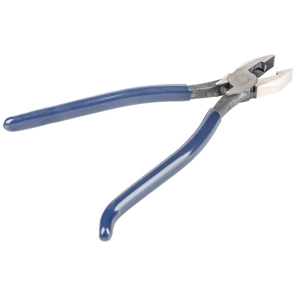 Klein Tools D201-7CSTLFT Ironworker's Left-Handed Spring Loaded Rebar Pliers, 9-in. - Image 3