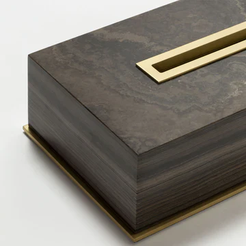 GIOBAGNARA | POSITANO MARBLE RECTANGULAR TISSUE HOLDER #4 | $1,475.00 - Image 2