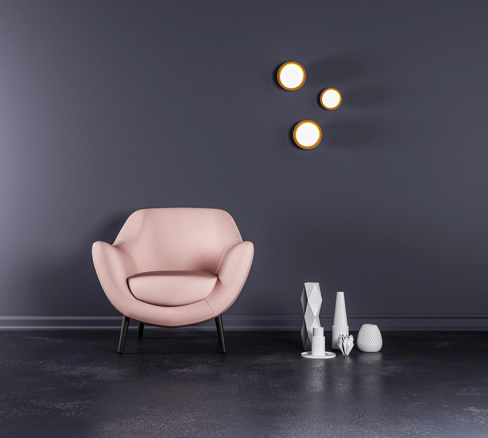 MUSE WALL/ CEILING LIGHT 554.71 BY TOOY 8.50