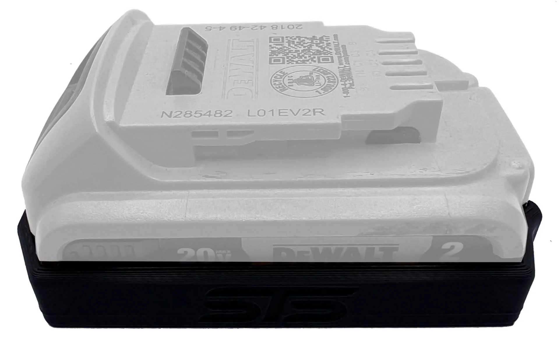 STS Auto Design DWDC201 DeWalt 20V DCB201/DCB203 Battery Magnetic Cover