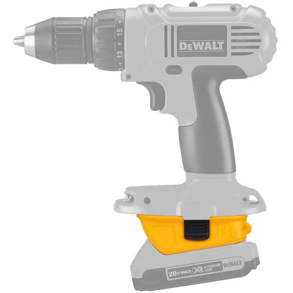 DeWalt DCA1820 18v-to-20v Battery Adapter - Image 2