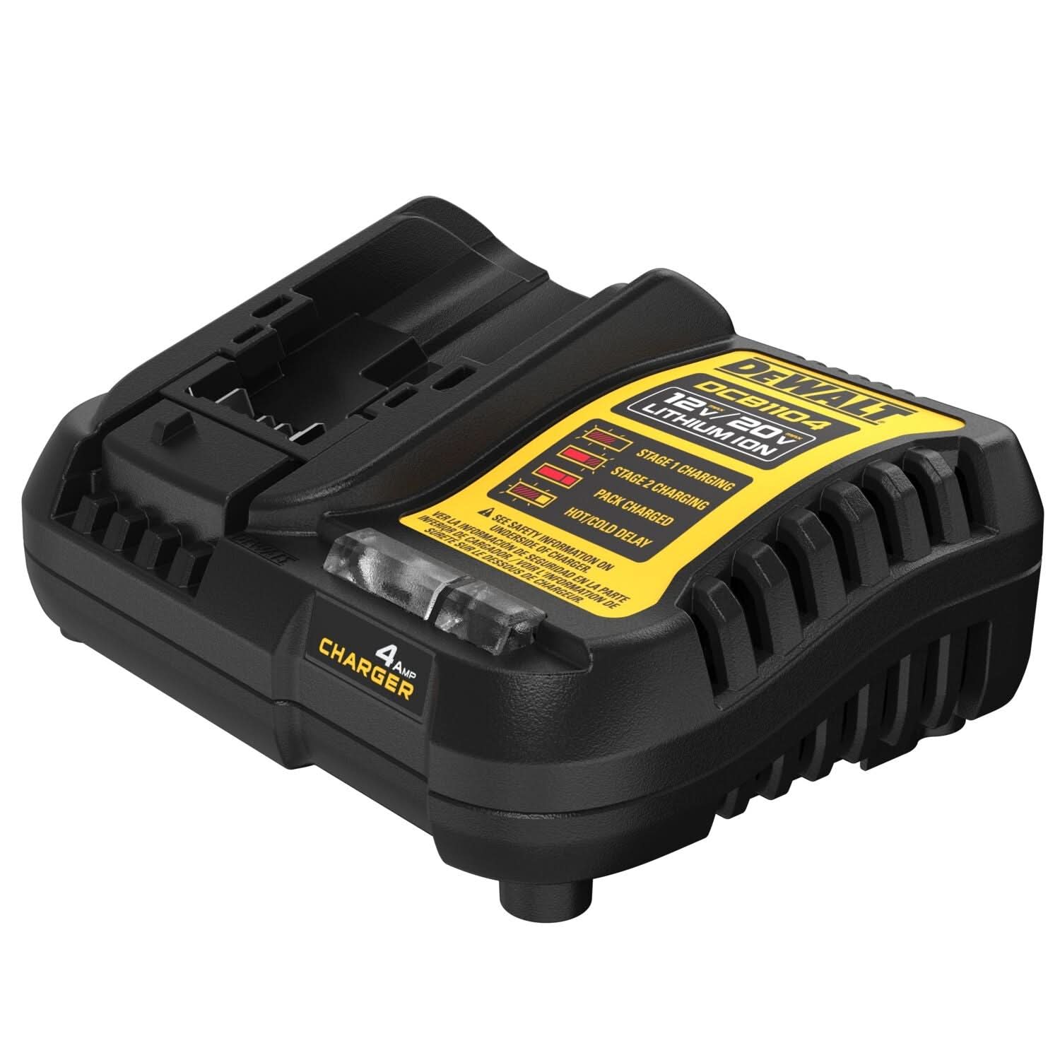 DeWalt DCB1104 12V/20V MAX 4 Amp Charger - Image 1