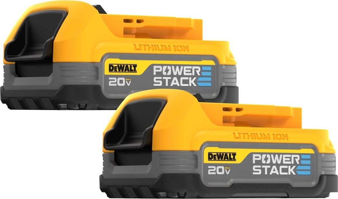 DeWalt 20V MAX XR 1/2 in. Mid-Range Impact Wrench w/ Hog Ring Anvil plus 20V MAX POWERSTACK 1.7Ah Compact Battery 2-Pack - Image 3