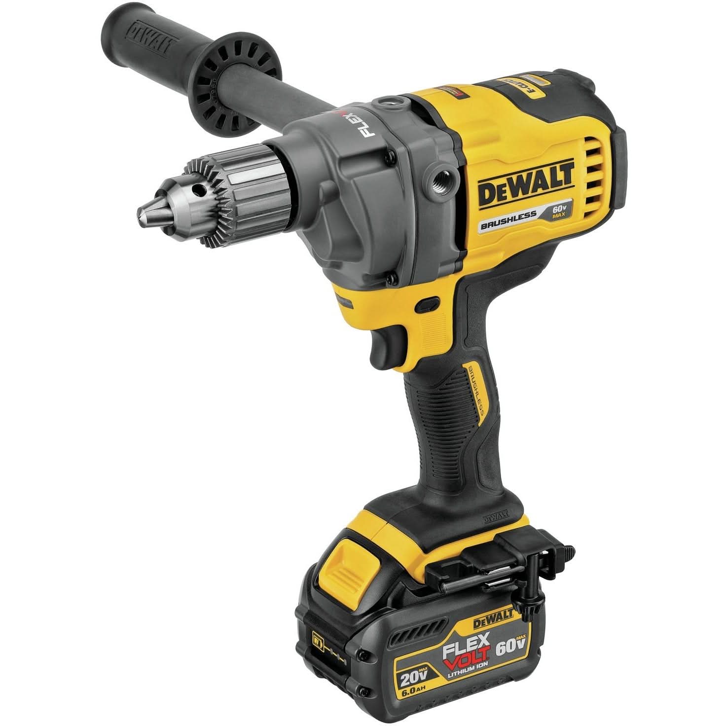 DeWalt DCD130T1 FlexVOLT 60V Max Mixer / Drill With E-Clutch System 6.0Ah Kit - Image 2