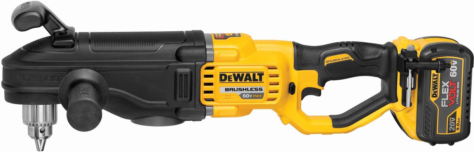 DeWalt DCD470X1 60V MAX FlexVOLT In-Line Stud & Joist Drill With E-Clutch System 9.0Ah Kit - Image 3