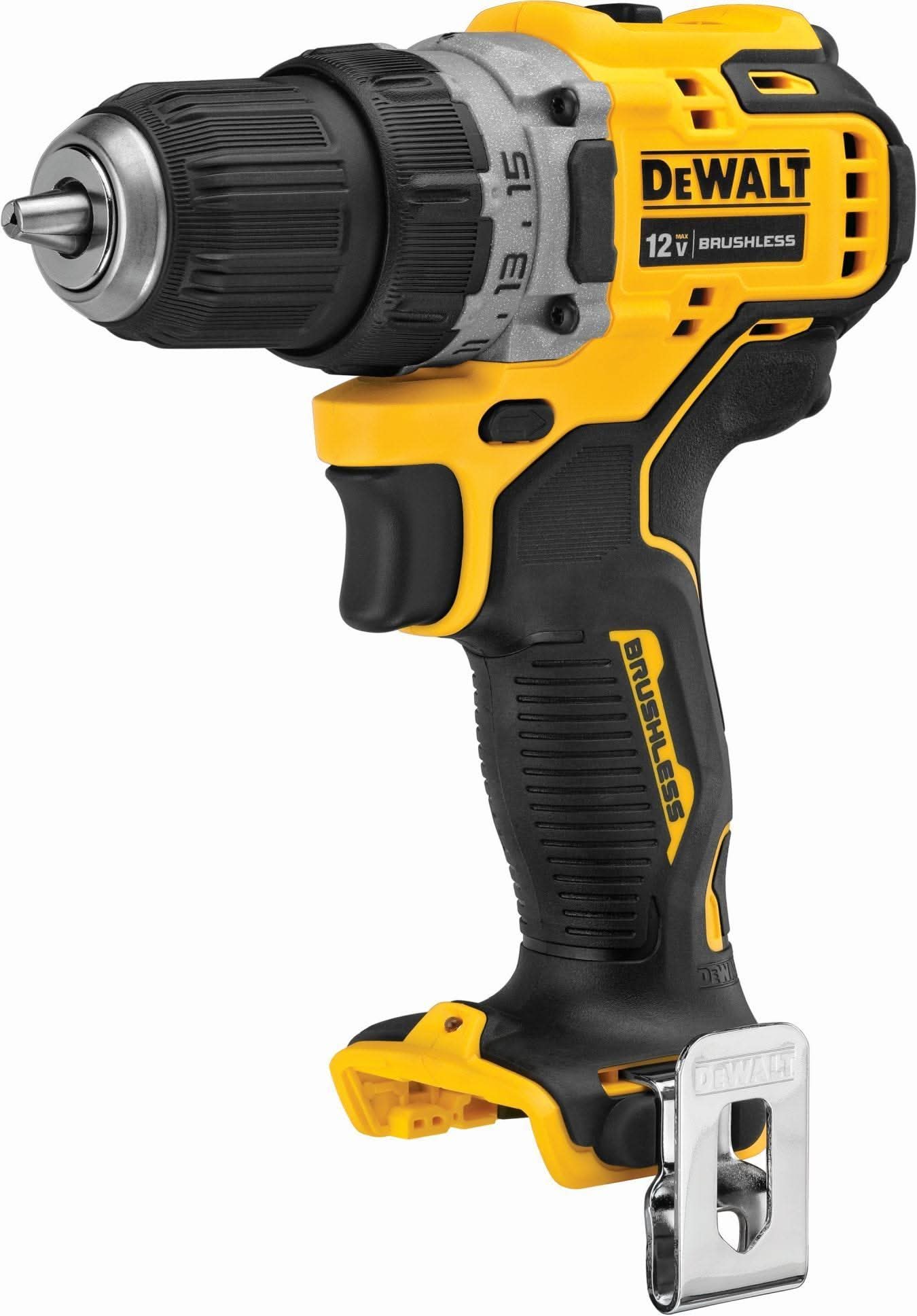 DEWALT DCD701B XTREME 12V MAX Brushless 3/8-in. Cordless Drill/Driver, Tool Only - Image 2