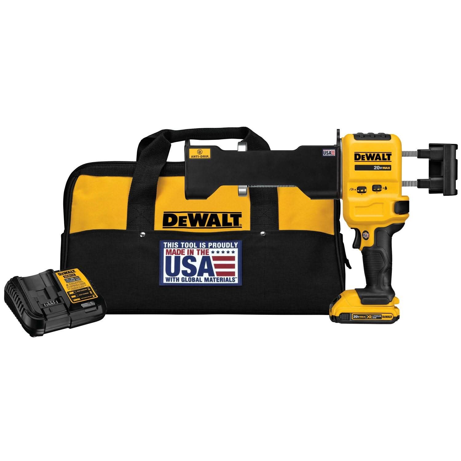 DeWalt DCE591D1 20V MAX XR 1:1 Epoxy Adhesive Dispenser 2.0Ah Kit - Image 3