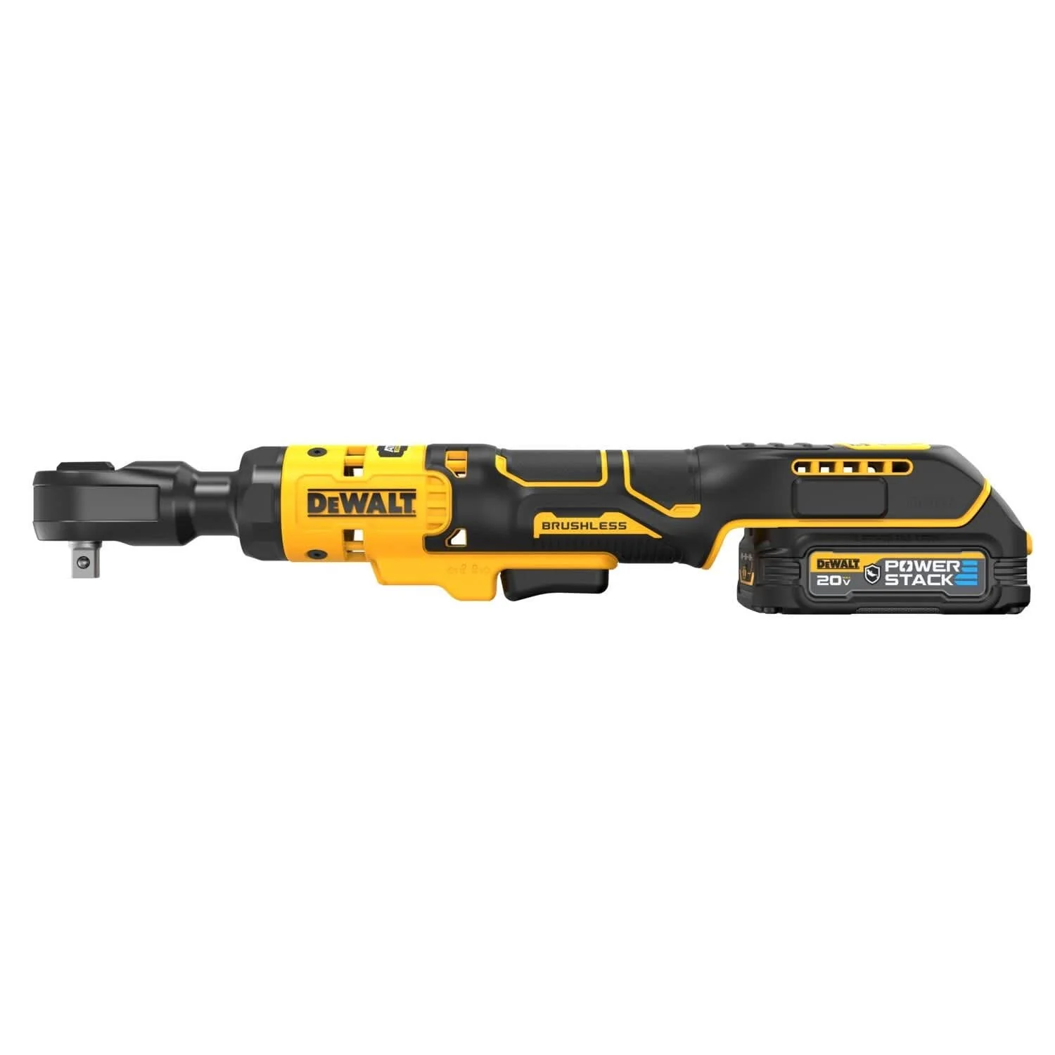 DeWalt DCF513GE1 ATOMIC 20V MAX Brushless 3/8 in. Ratchet POWERSTACK Oil-Resistant 1.7Ah Kit - Image 2