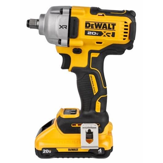 DeWalt DCF891Q1 20V MAX XR 1/2 in. Mid-Range Impact Wrench 4.0Ah Kit with Hog Ring Anvil - Image 2