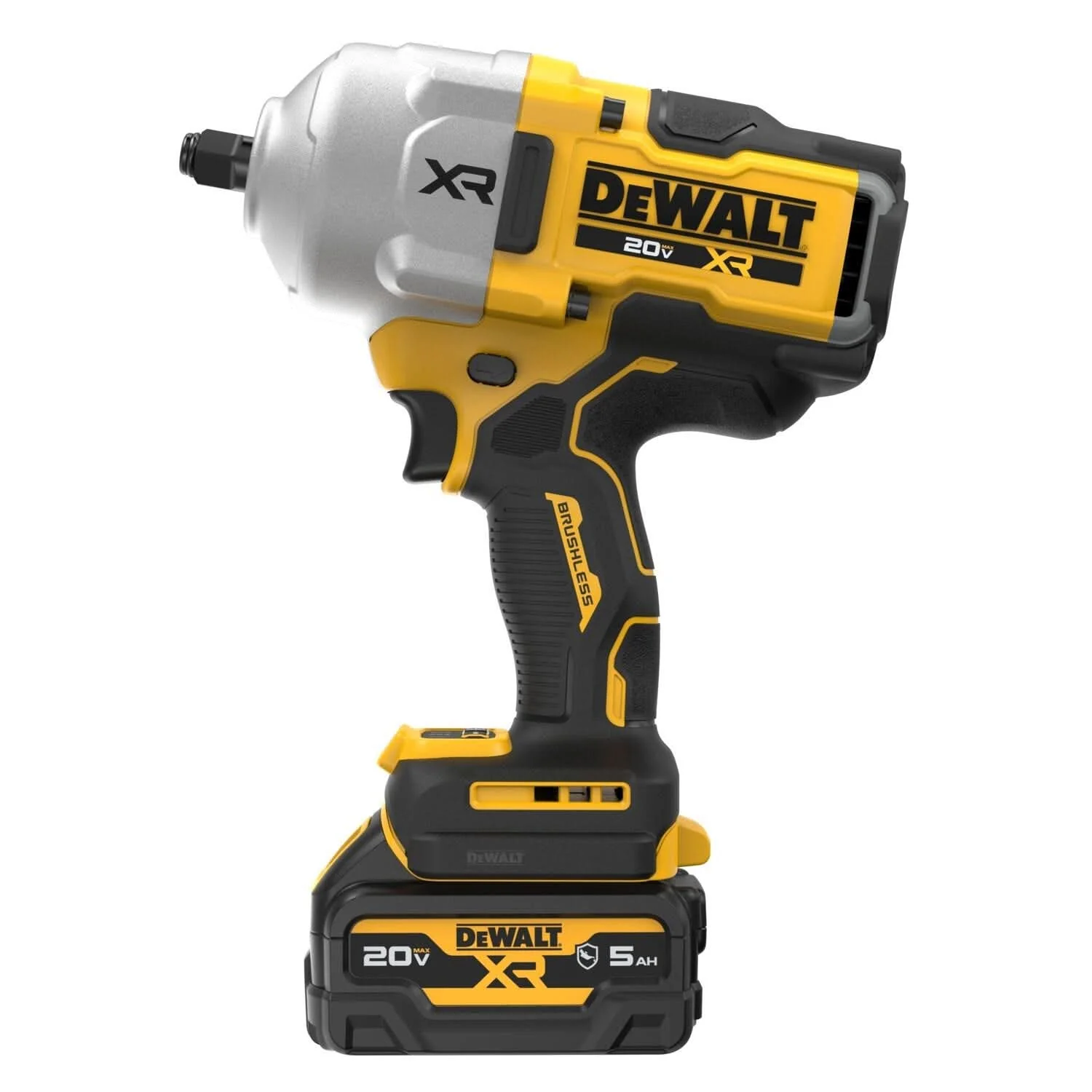 DeWalt DCF961GH1 20V MAX XR Brushless 1/2 in. High-Roque Impact Wrench w/ Hog Ring Anvil 5.0Ah Kit - Image 3