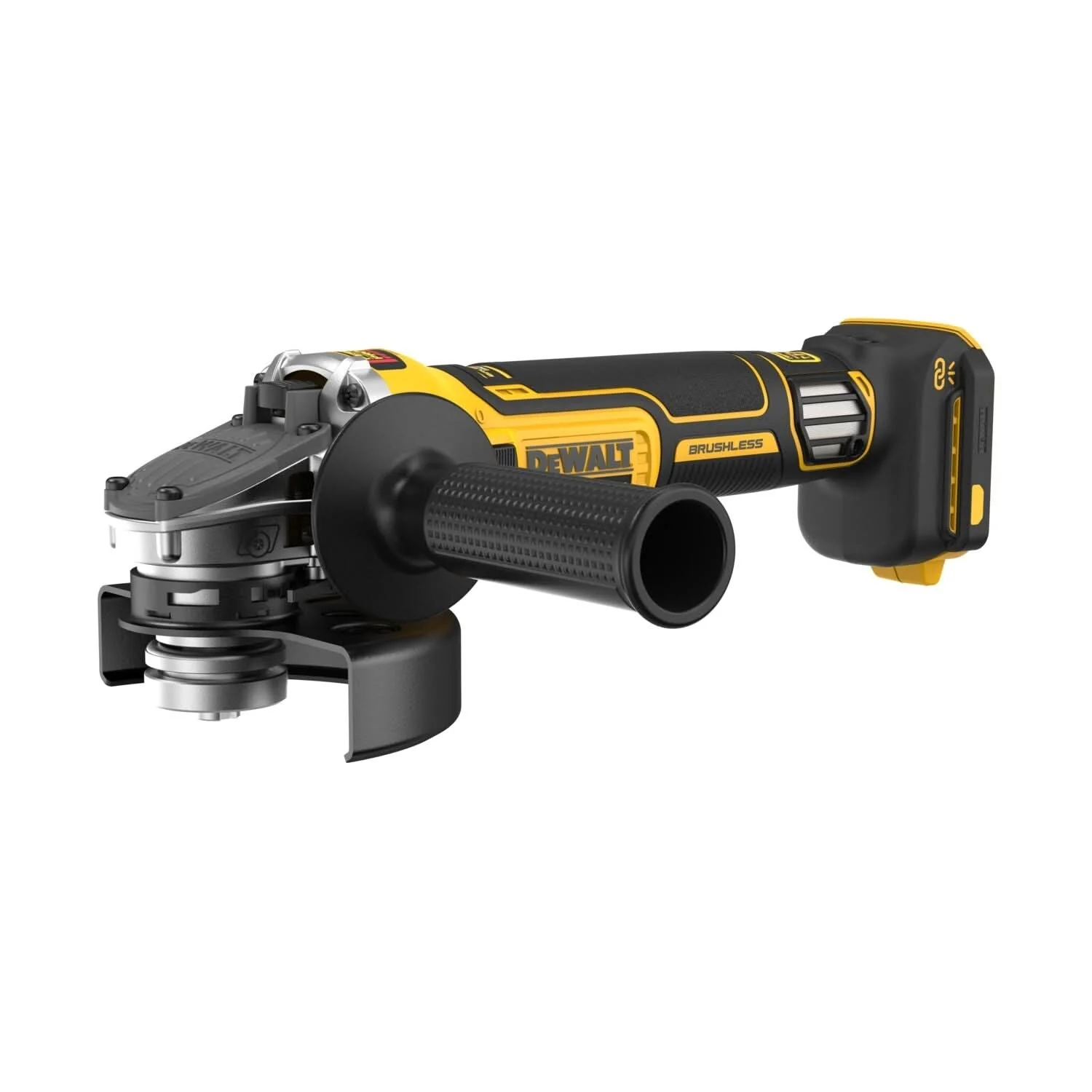 DeWalt DCG411VSB 20V MAX* XR Brushless 4-1/2 in. – 5 in. Variable Speed Slide Switch Grinder, Tool Only