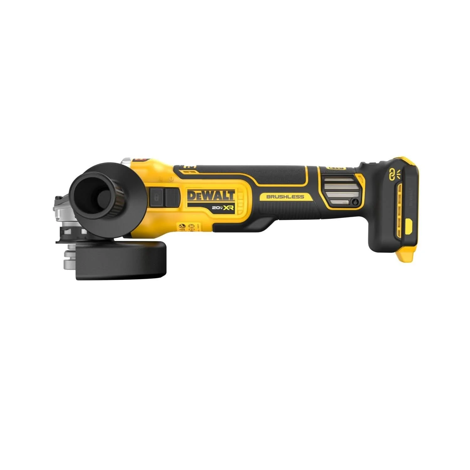 DeWalt DCG411VSB 20V MAX* XR Brushless 4-1/2 in. - 5 in. Variable Speed Slide Switch Grinder, Tool Only - Image 2