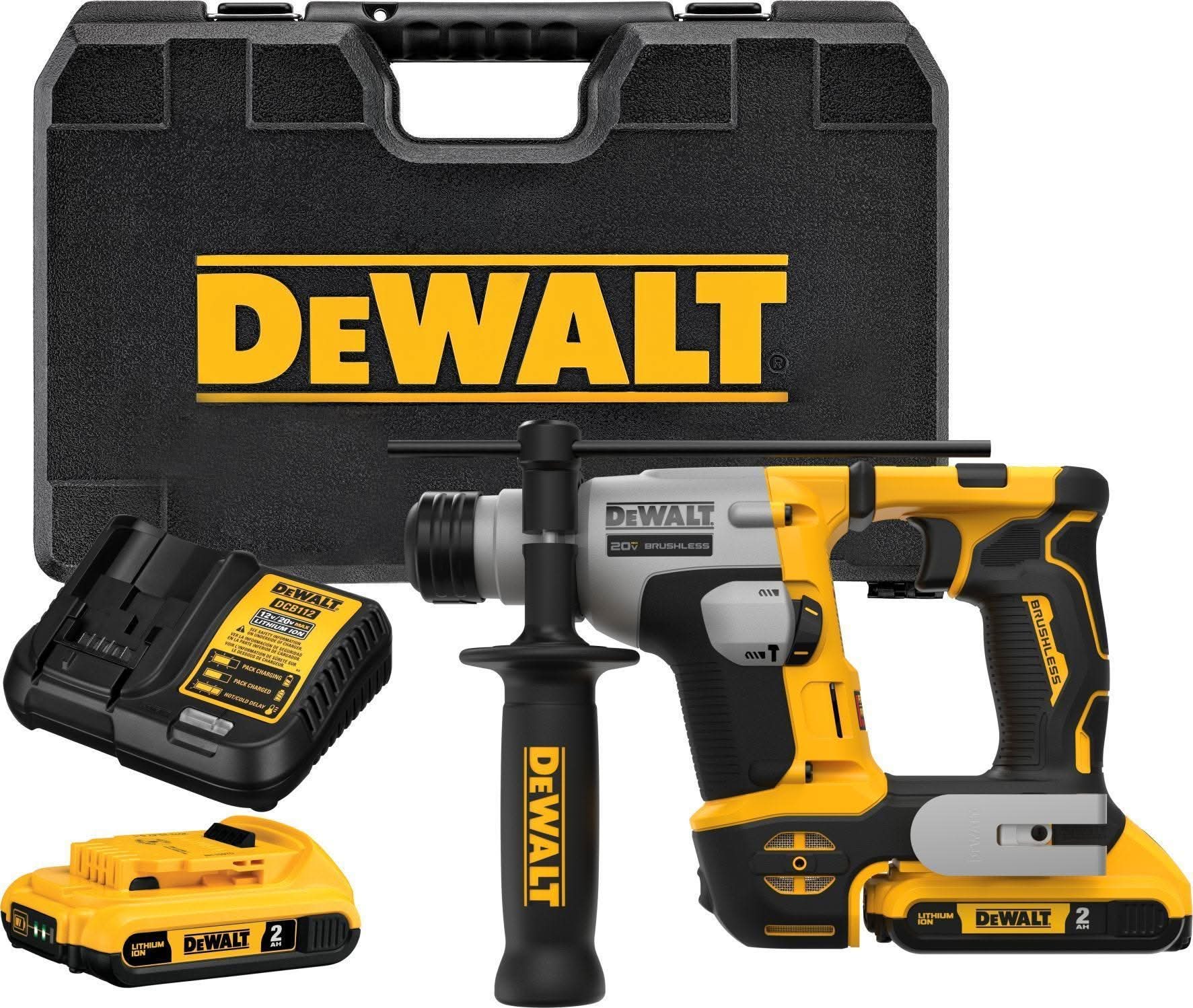 DEWALT DCH172D2 ATOMIC 20V MAX 5/8-in. Brushless SDS Plus Rotary Hammer 2.0Ah Kit - Image 1