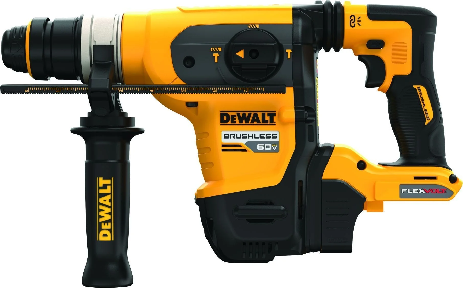 DEWALT DCH416B 60V MAX 1-1/4-in. Brushless Cordless SDS PLUS Rotary Hammer, Tool Only - Image 2
