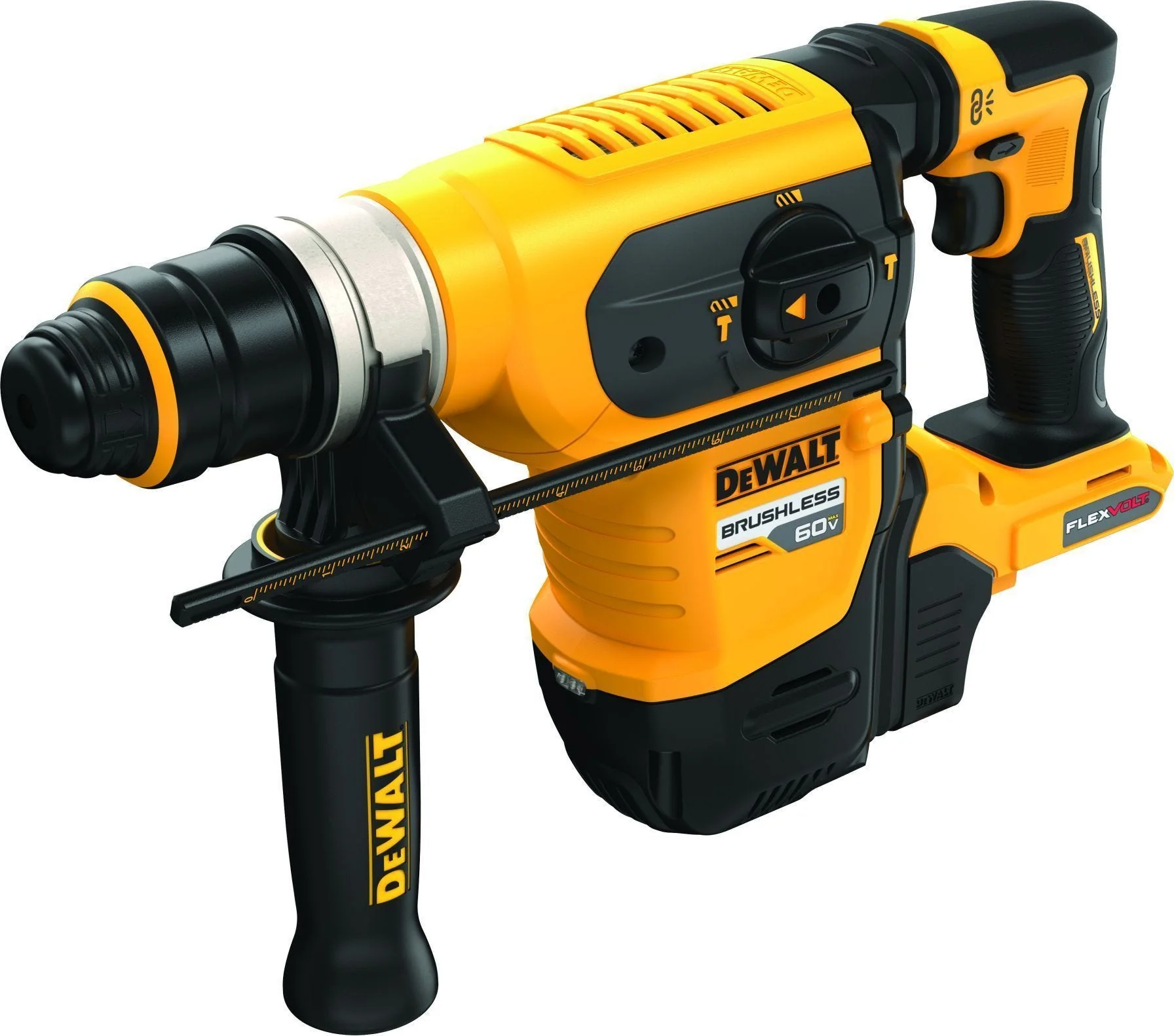 DEWALT DCH416B 60V MAX 1-1/4-in. Brushless Cordless SDS PLUS Rotary Hammer, Tool Only - Image 3