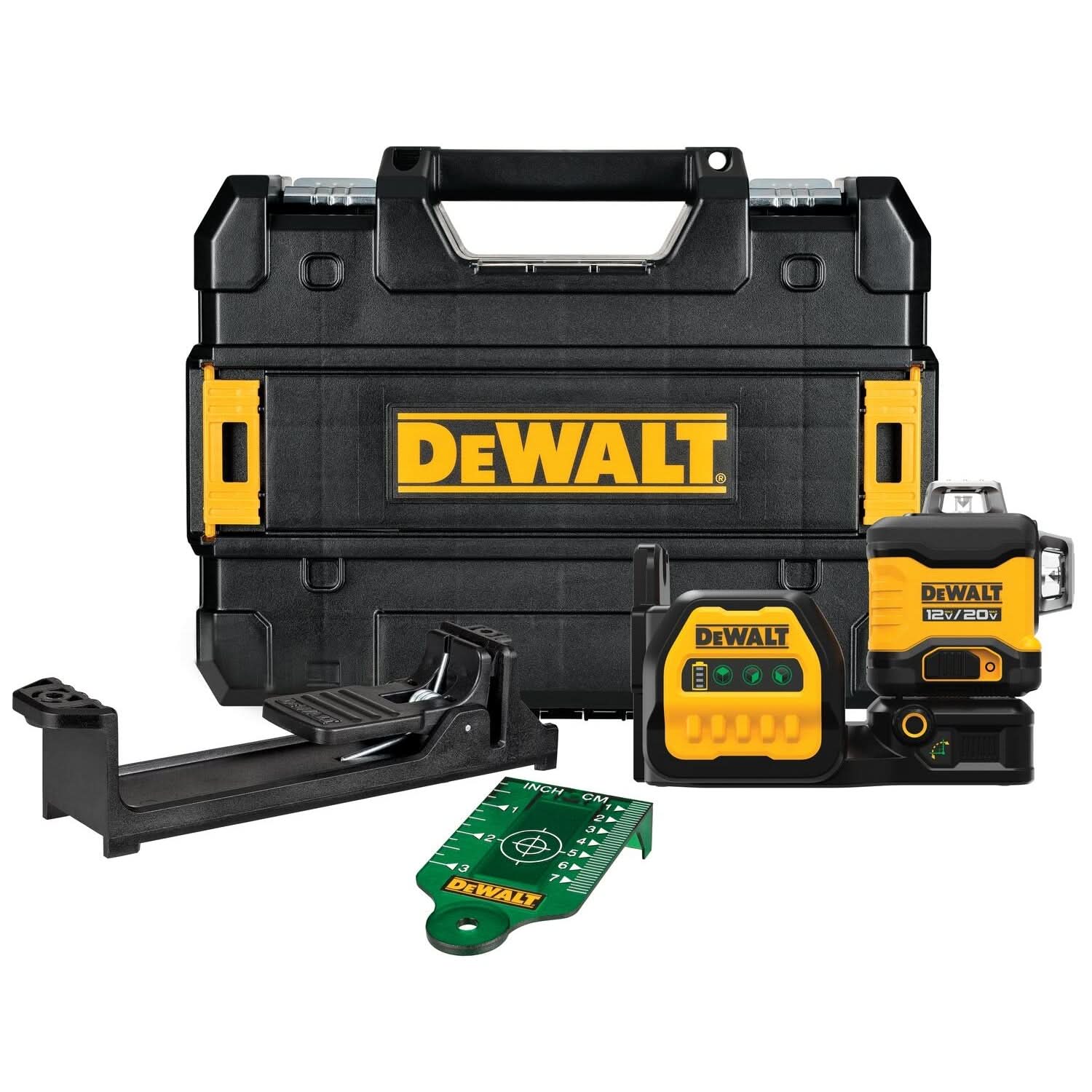 Dewalt DCLE34030GB DEWALT 12V / 20V MAX 3×360-Degree Green Laser, Tool Only