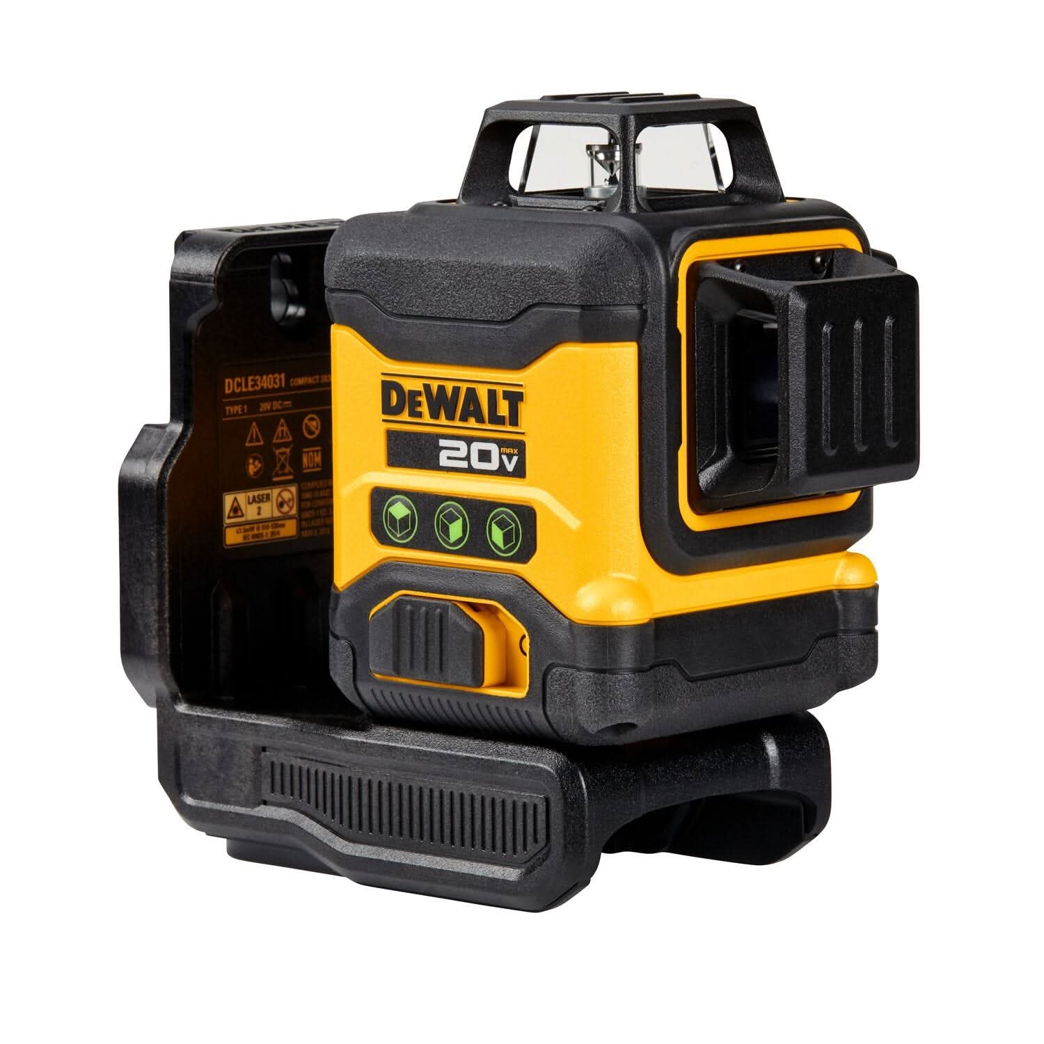 DeWalt DCLE34031B 20V 3x360 Green Line Laser, Tool Only - Image 3