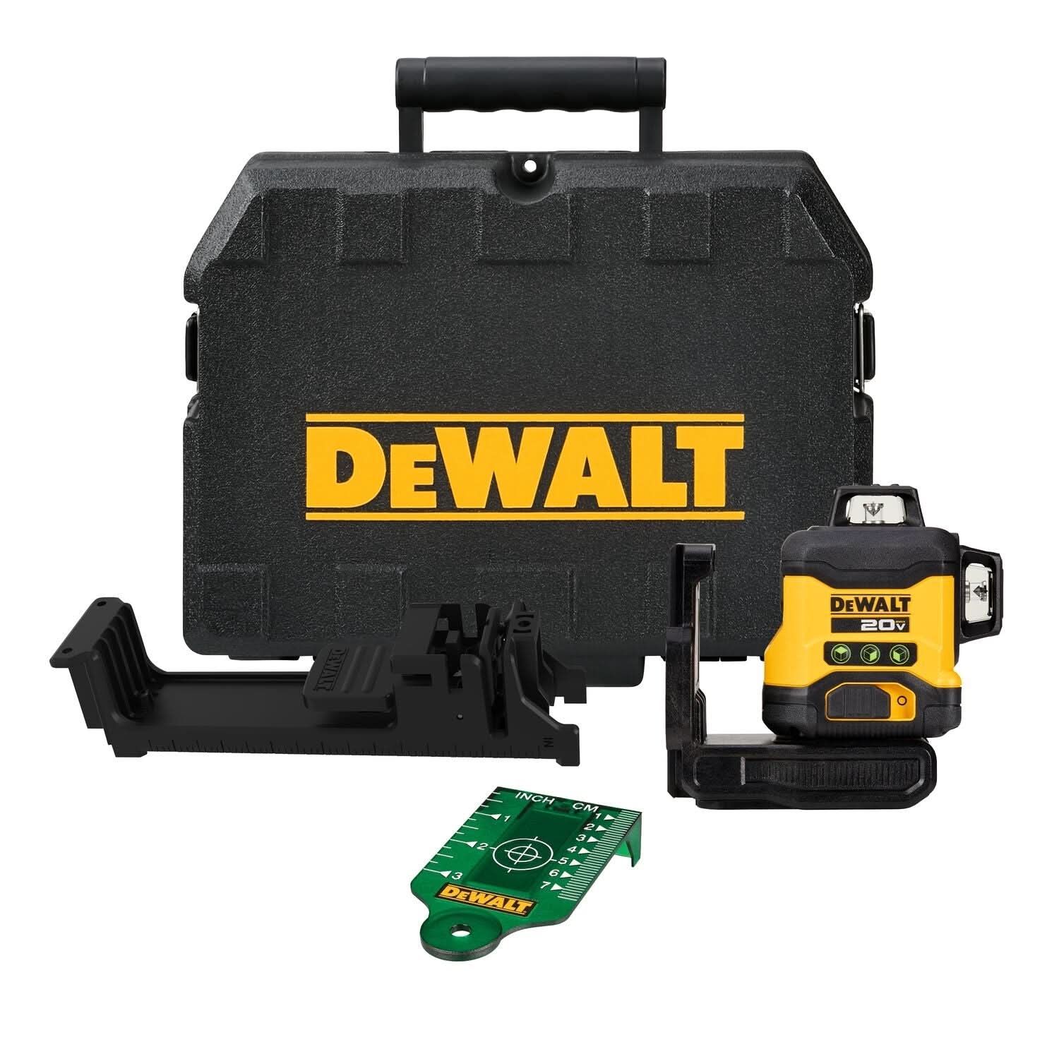 DeWalt DCLE34031B 20V 3×360 Green Line Laser, Tool Only