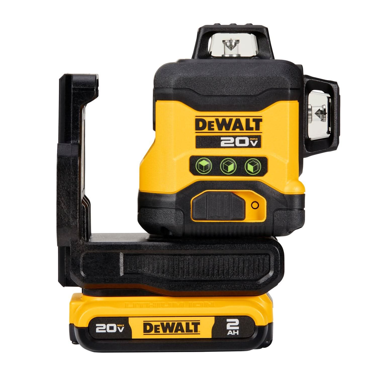 DeWalt DCLE34031D1 20V 3x360 Green Line Laser 2.0Ah Kit - Image 2