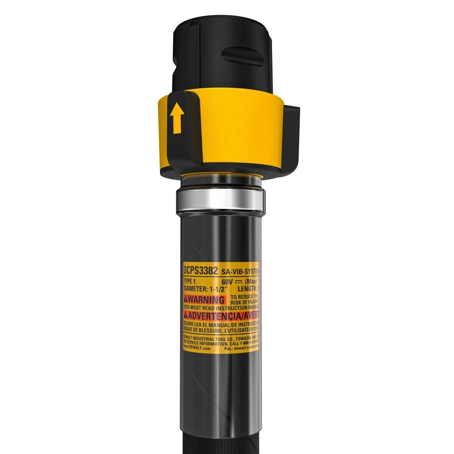 DeWALT DCPS3382 POWERSHIFT Concrete Vibrator Shaft, 1.5 in. x 7 ft. - Image 3