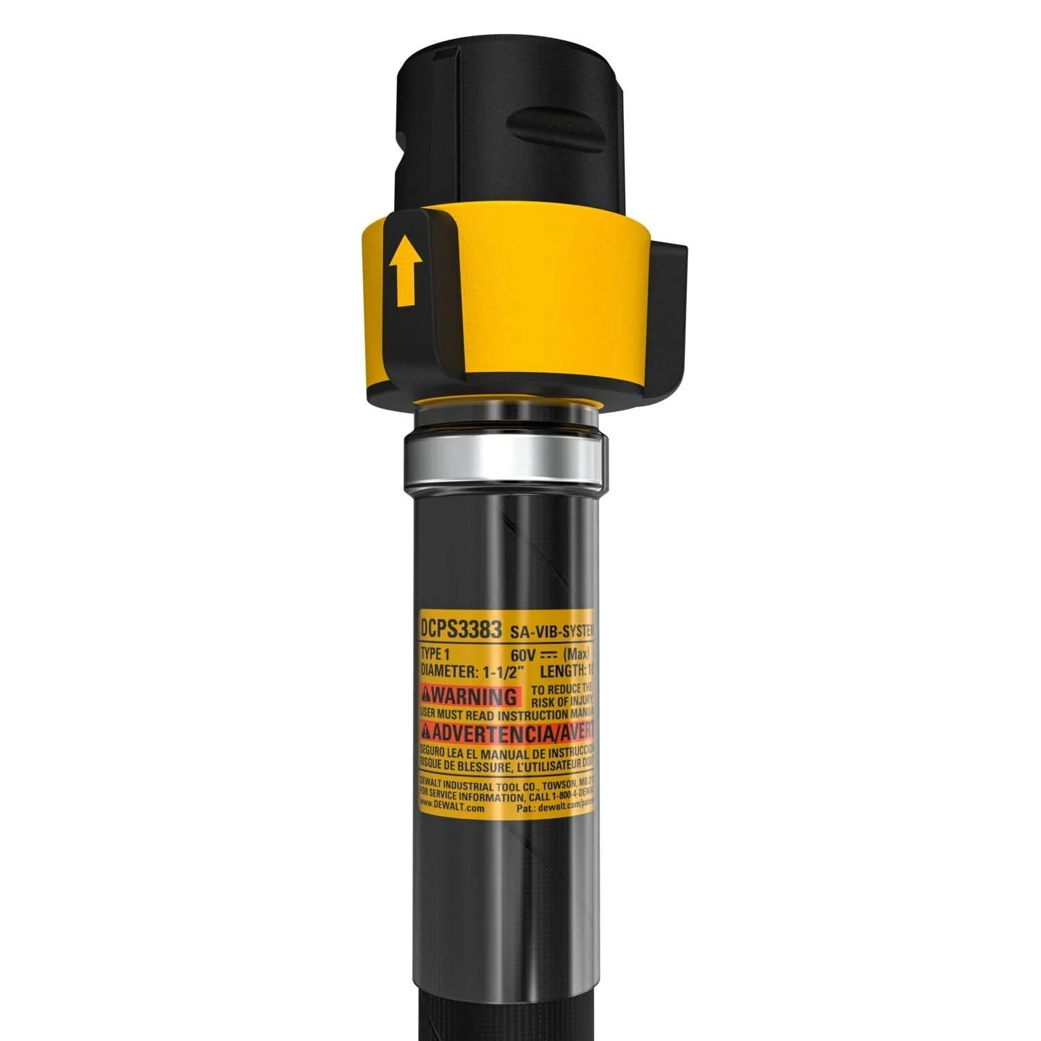DeWALT DCPS3383 POWERSHIFT Concrete Vibrator Shaft, 1.5 in. x 10 ft. - Image 3