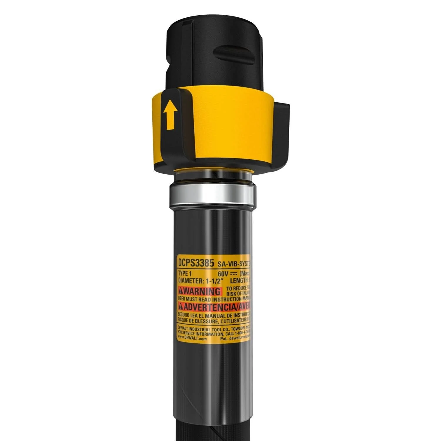 DeWALT DCPS3385 POWERSHIFT Concrete Vibrator Shaft, 1.5 in. x 16 ft. - Image 3