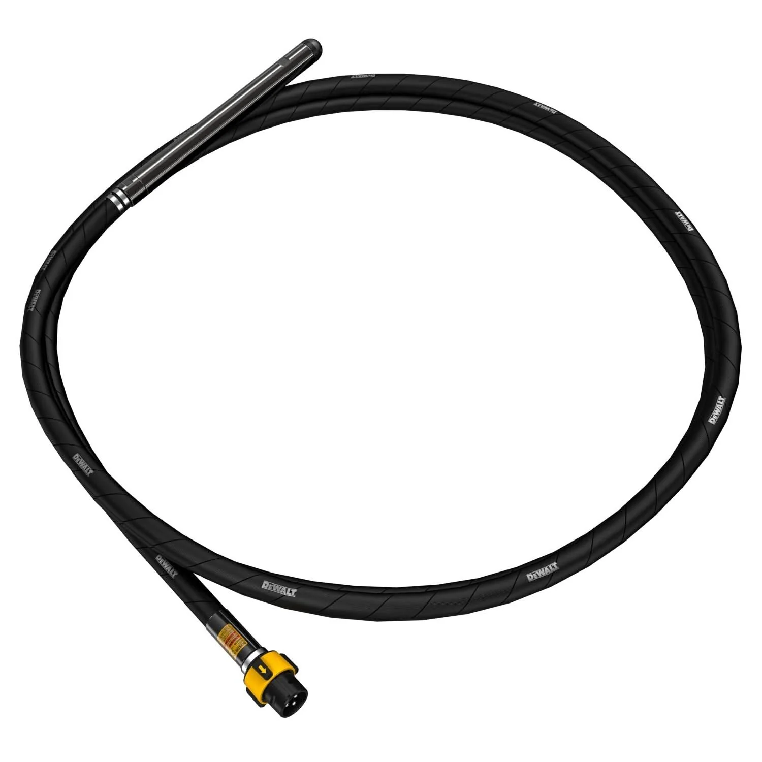 DeWALT DCPS3386 POWERSHIFT Concrete Vibrator Shaft, 1.5 in. x 21 ft.