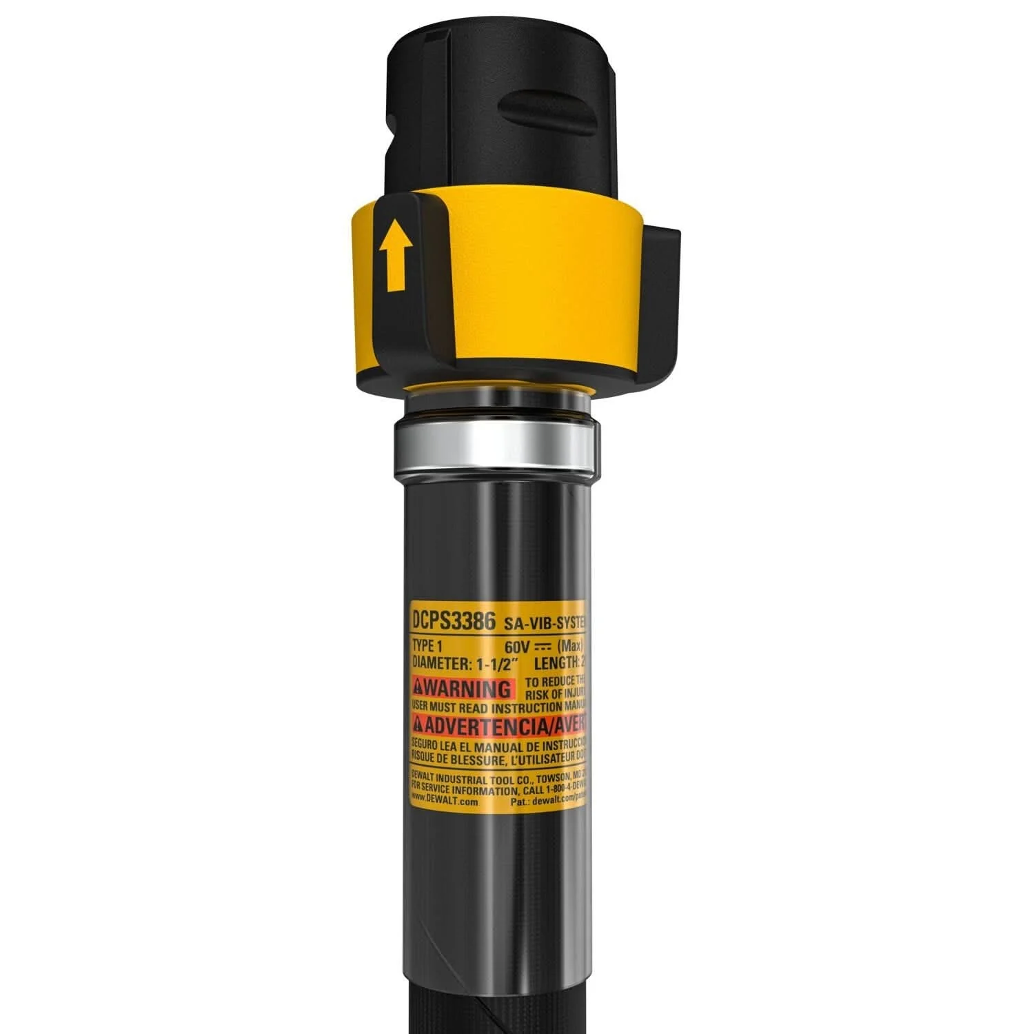 DeWALT DCPS3386 POWERSHIFT Concrete Vibrator Shaft, 1.5 in. x 21 ft. - Image 3