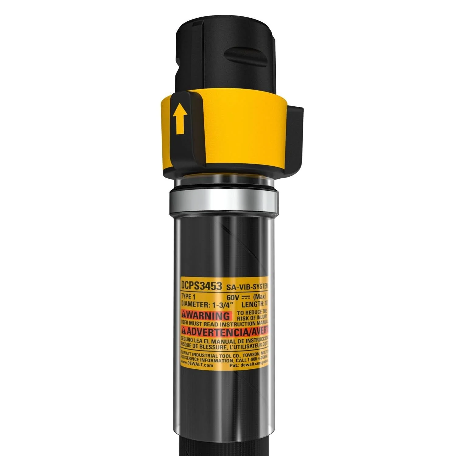 DeWALT DCPS3453 POWERSHIFT Concrete Vibrator Shaft, 1.75 in. x 10 ft. - Image 3