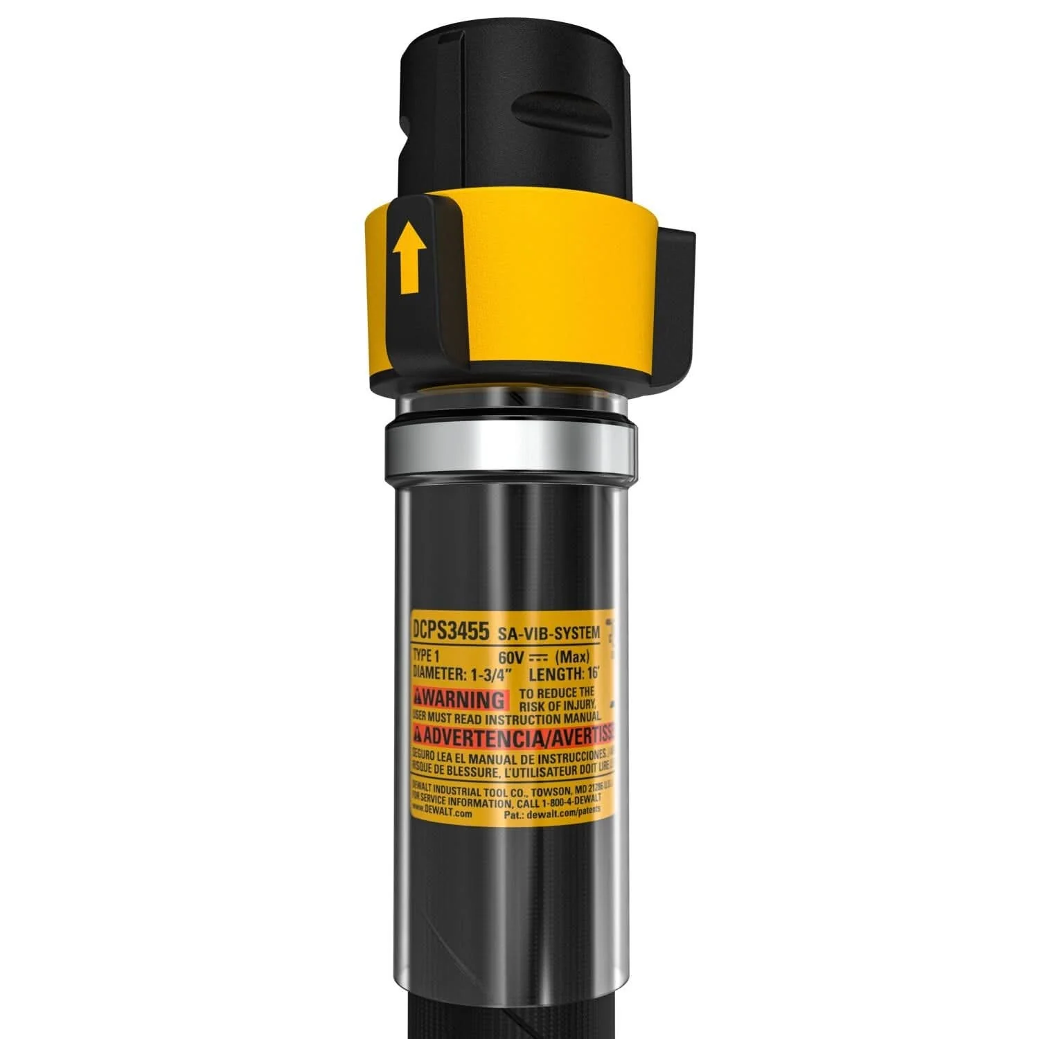 DeWALT DCPS3455 POWERSHIFT Concrete Vibrator Shaft, 1.75 in. x 16 ft. - Image 3