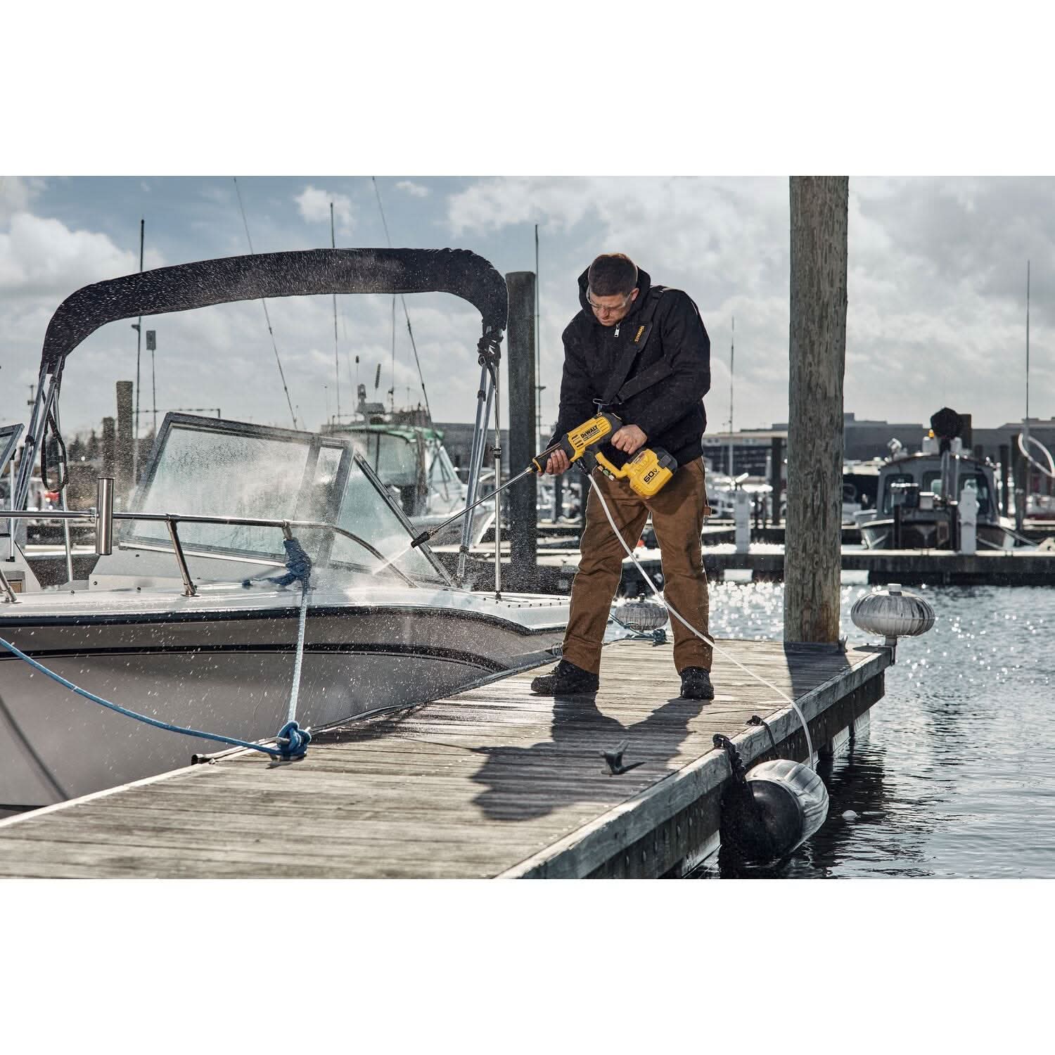 DeWalt DCPW1000X1 20V/60V MAX FLEXVOLT Brushless 1000 PSI Power Cleaner 9.0Ah Kit - Image 3