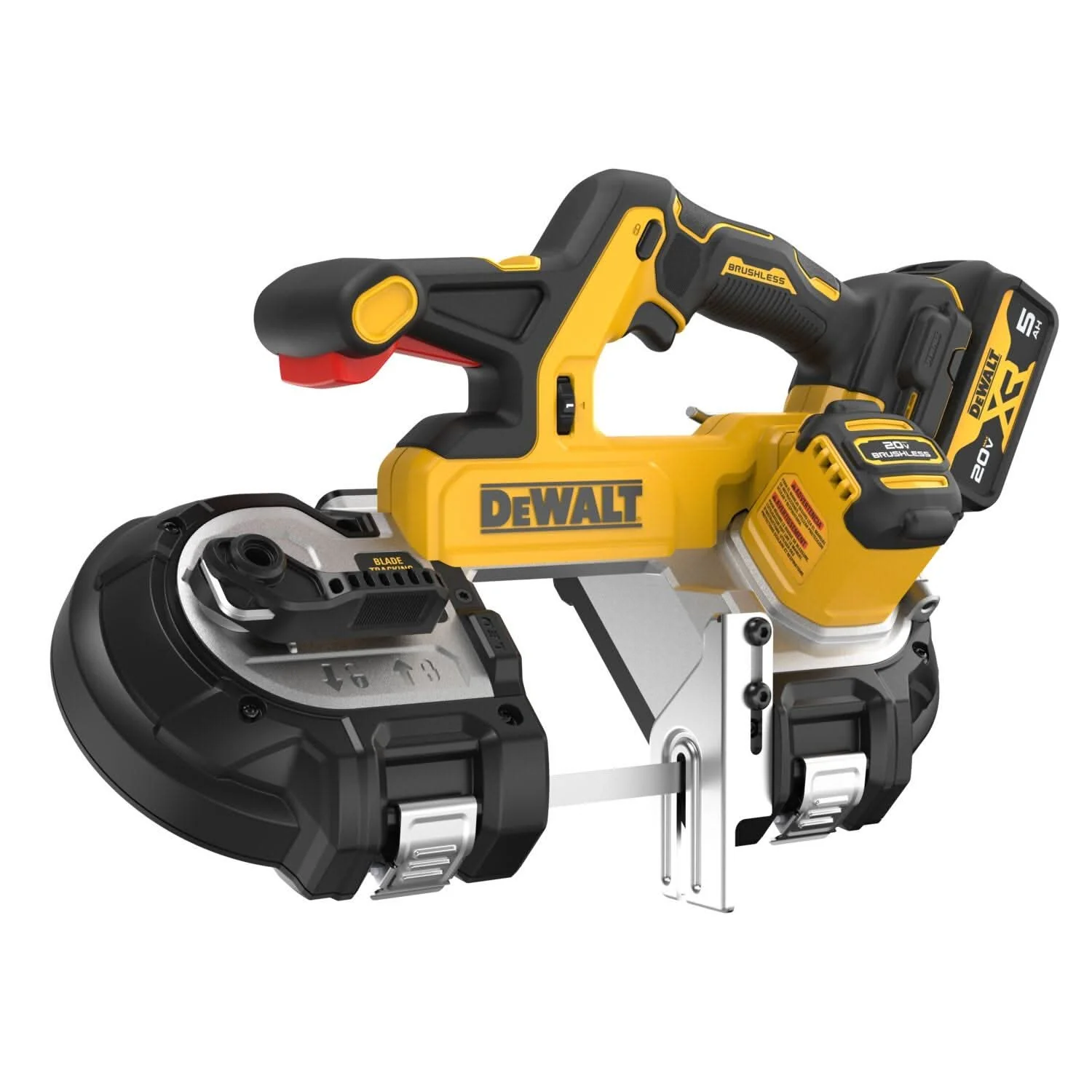 DeWalt DCS379P1 20V MAX XR Brushless 3-1/4 in. Mid-Sized Dual Switch Band Saw 5.0Ah Kit - Image 2