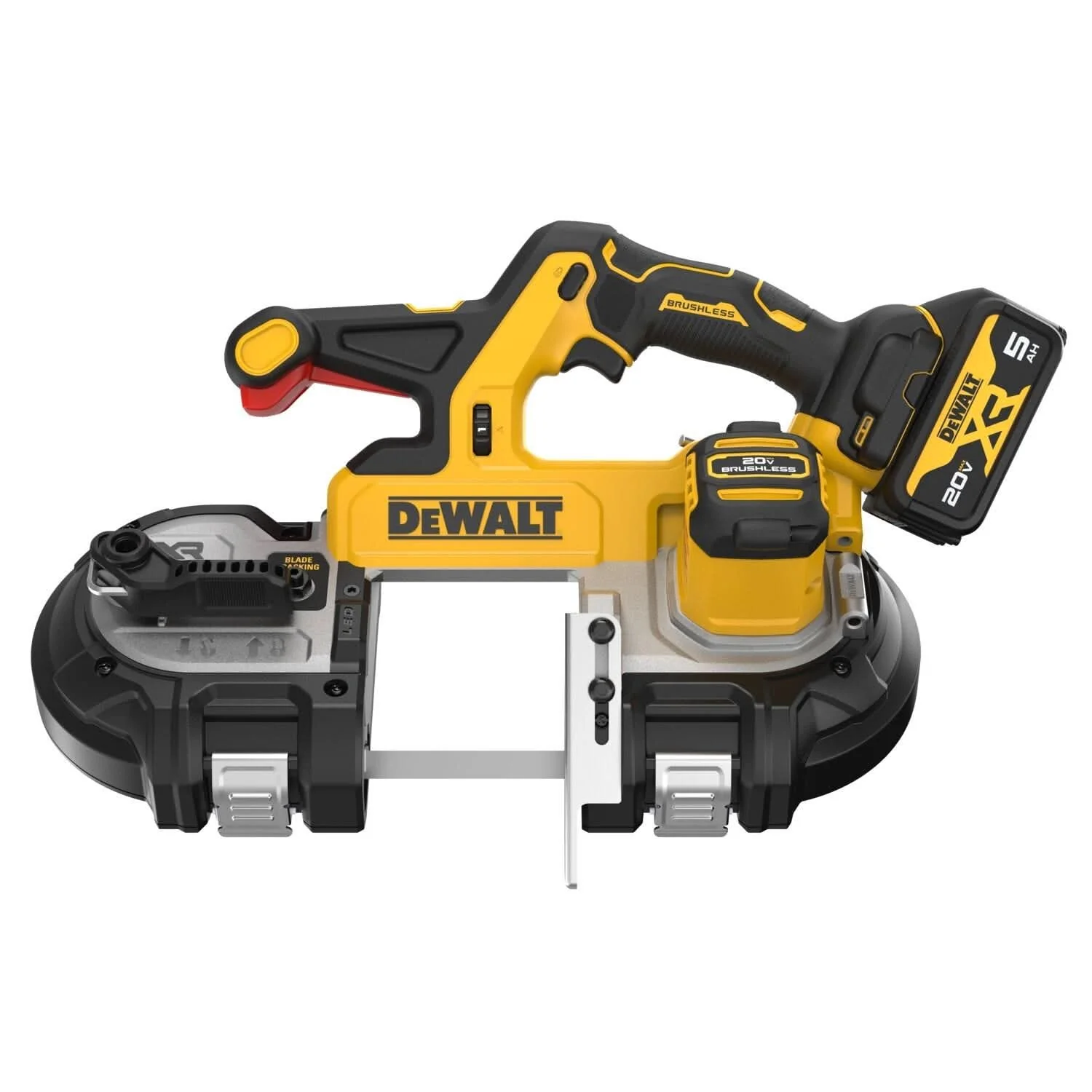 DeWalt DCS379P1 20V MAX XR Brushless 3-1/4 in. Mid-Sized Dual Switch Band Saw 5.0Ah Kit - Image 3