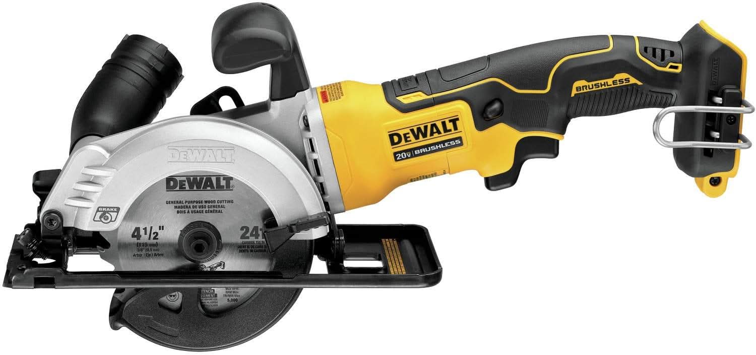 Dewalt DCS571B ATOMIC 20V MAX 4-1/2" Circular Saw, Tool Only - Image 2