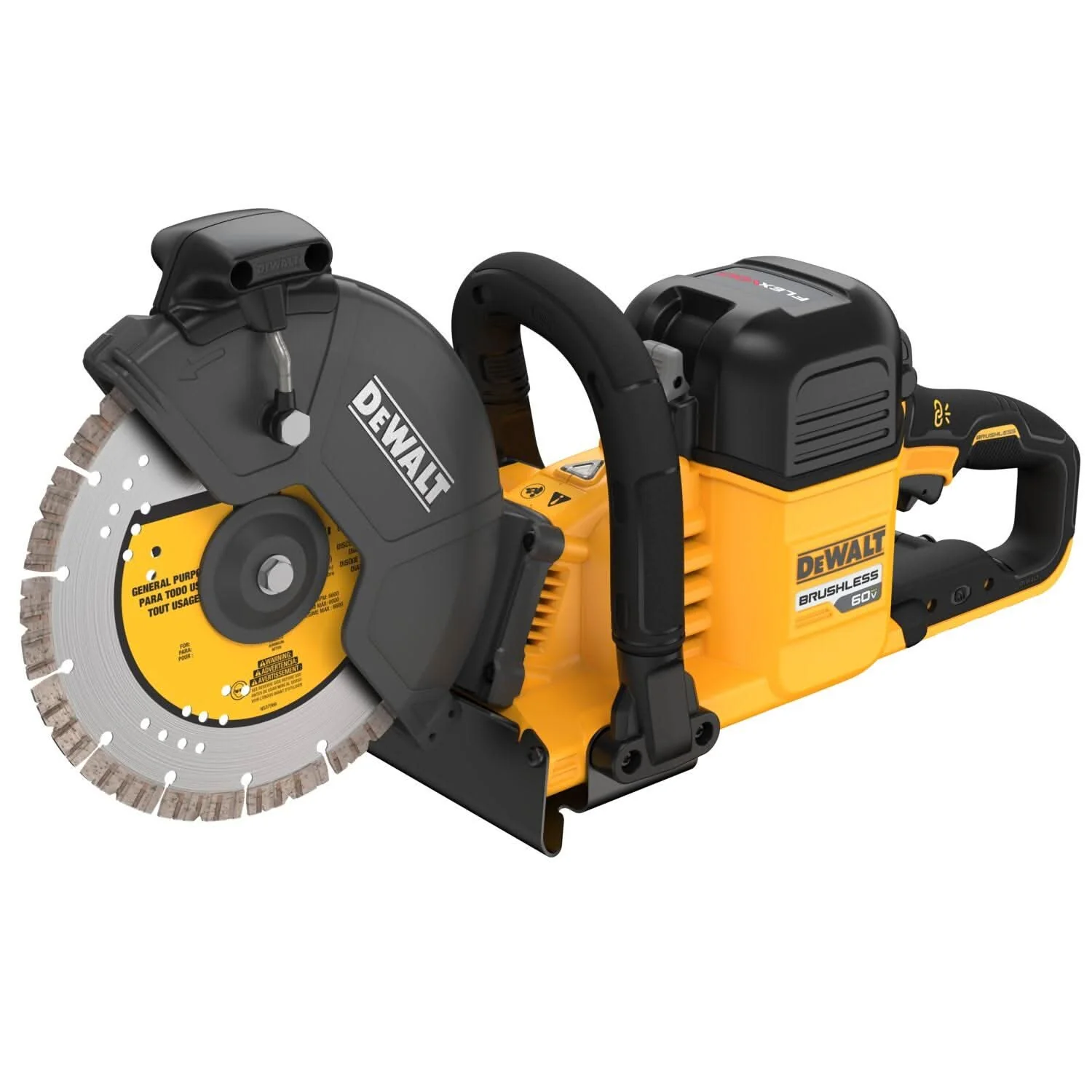 DeWalt DCS692B FLEXVOLT 60V MAX Brushless 9" Cut-off Saw, Tool Only - Image 2