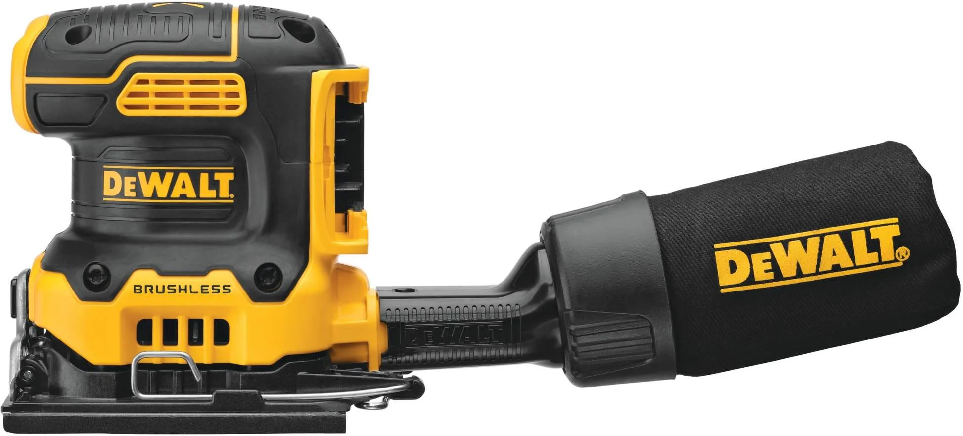 DeWalt DCW200B 20V MAX XR Brushless 1/4-Sheet Cordless Sander, Tool Only (PROMO) - Image 3