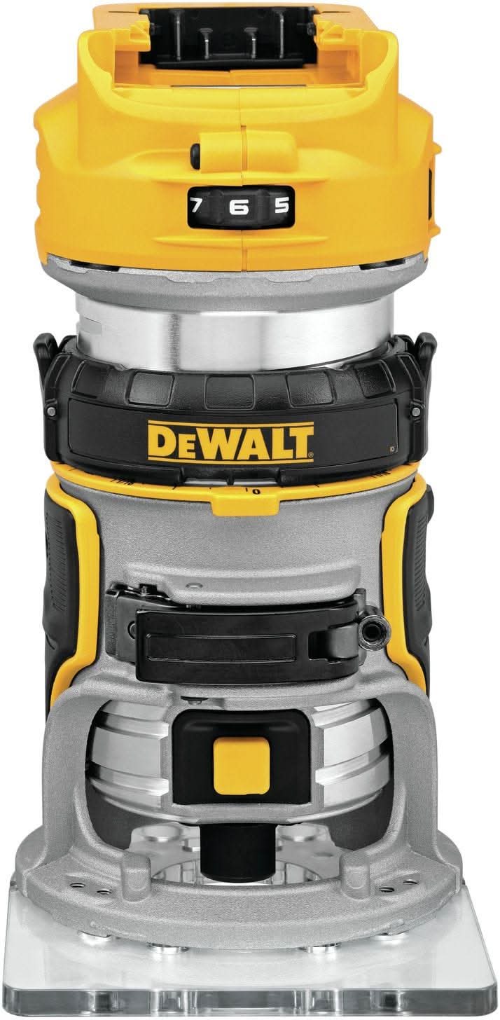 DeWalt DCW600B 20V MAX XR Brushless Cordless Compact Router 5.0Ah Starter Kit - Image 2