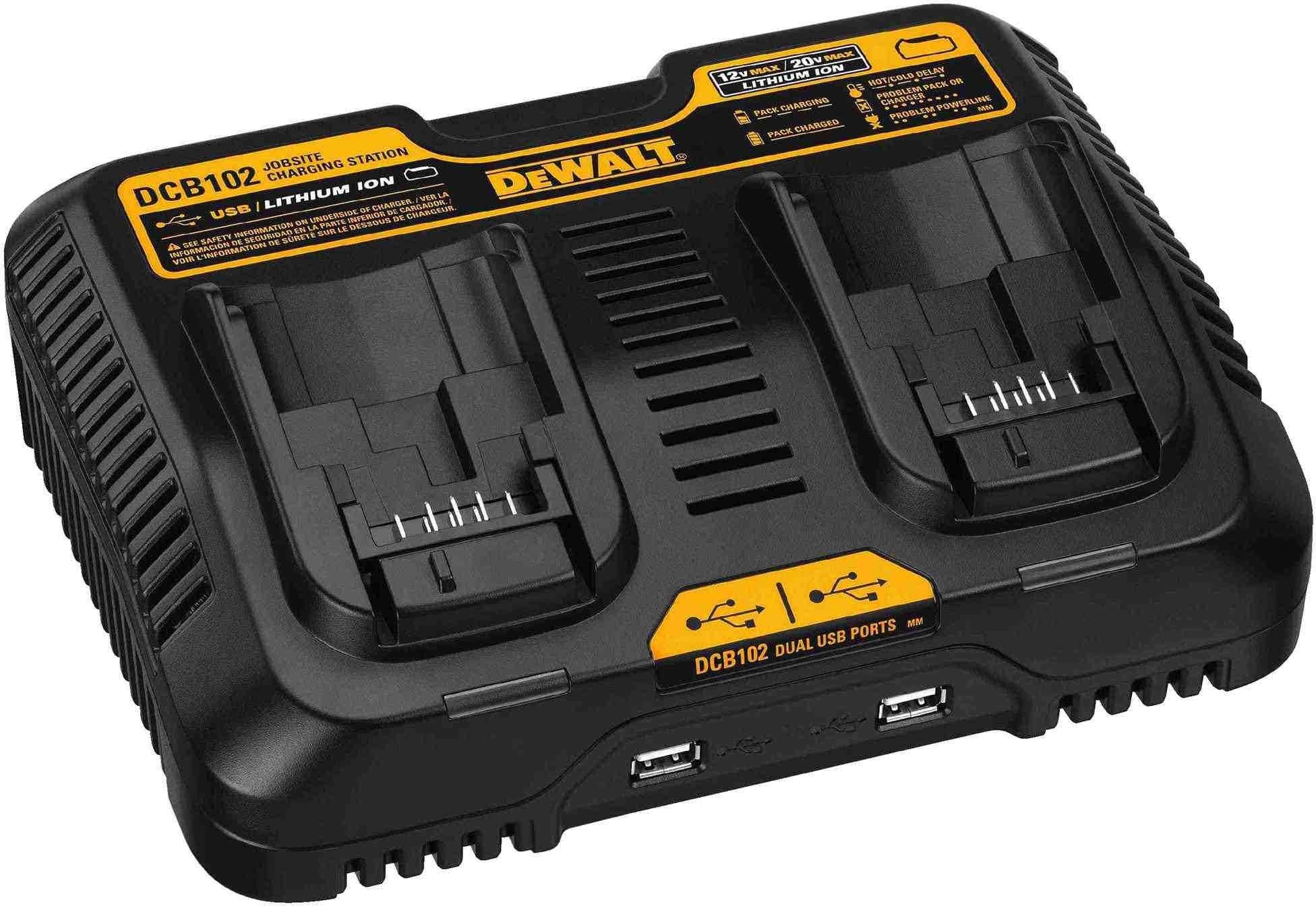 Dewalt DCB102 12V – 20V MAX Jobsite Charging Station (PROMO)